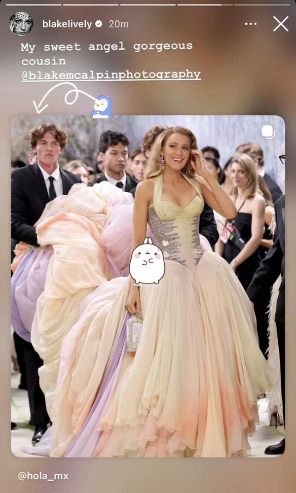 Blake Lively introduces family member who caught attention at 2026 Met Gala