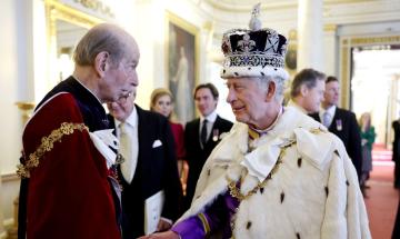 King Charles and Duke of Kent unite at St Paul's Cathedral