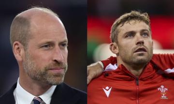 Prince William pays tribute to Leigh Halfpenny after rugby star announces retirement
