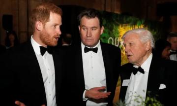Prince Harry honors Sir David Attenborough before 100th birthday