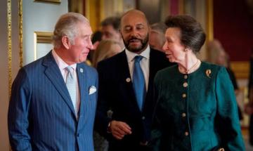 Princess Anne attends royal gun salute marking King Charles coronation anniversary