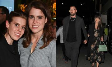 Princess Eugenie and Beatrice attend London party with Taylor Swift