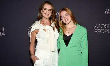 Brooke Shields calls watching daughters grow into adults a 'bizarre' experience