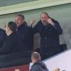 Prince William celebrates Aston Villa's Europa League victory enthusiastically