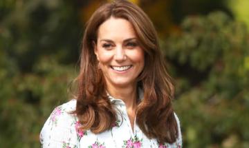 Kate Middleton stuns in floral 3D dress at Buckingham Palace garden party