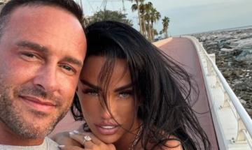 Katie Price returns to UK after Dubai travel disruption