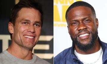 Tom Brady delivers surprise monologue at Kevin Hart Netflix roast