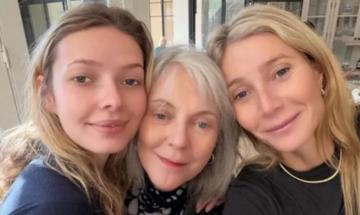 Gwyneth Paltrow shares three-generation photo with 'lookalike' daughter