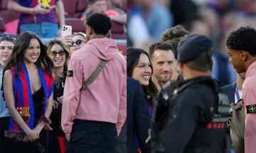 Olivia Rodrigo’s glance at Lamine Yamal steals spotlight ahead of El Clasico showdown