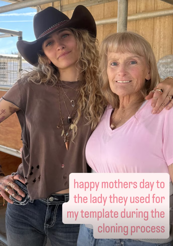 Paris Jackson shares bizarre cloning tribute for mum Debbie Rowe