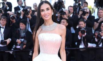 Demi Moore's Cannes red carpet look sparks health concerns