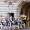 Palace reveals rare look at royal horses preparing for today's State Opening of Parliament