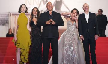 Vin Diesel breaks down in tears hugging Paul Walker's daughter at Cannes