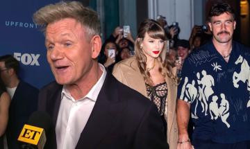 Gordon Ramsay shares his thoughts on Taylor Swift and Travis Kelce visiting his London restaurant
