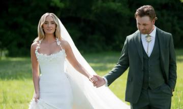 Lainey Wilson weds former NFL star Devlin Hodges in scenic cave wedding