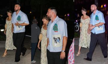 Taylor Swift and Travis Kelce share date night in New York ahead of their wedding