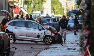 Woman loses both legs after car plows into pedestrians in Italian city of modena