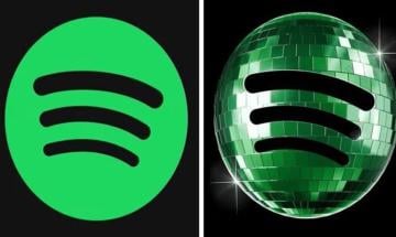 Spotify swaps its green logo for a disco ball and brands rush to join the fun