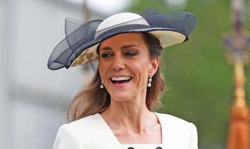 Princess Catherine wins praise for her graceful walk at a Buckingham Palace garden party