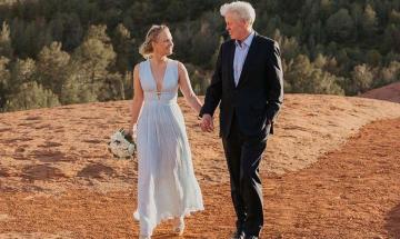 Charles Spencer weds Cat Jarman in intimate Arizona ceremony