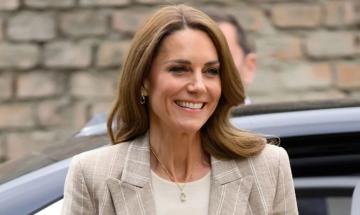 Princess Catherine's solo Italy visit draws Diana comparisons as thousands queue for hours to see her