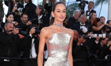 Fans say Victoria's Secret model Izabel Goulart looked unrecognisable on the Cannes red carpet