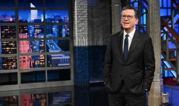 Stephen Colbert reveals the moment he discovered he was Paulina Porizkova's hall pass