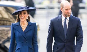 Prince William says he is 'so proud' of Kate's return to duties after cancer diagnosis
