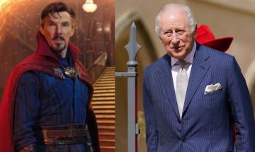 Benedict Cumberbatch presents a Global Sustainability Award for King's Trust International
