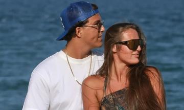 Venezuela Fury and Noah Price share romantic beach getaway after private wedding ceremony