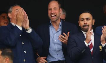 Prince William declines a phone call to film Aston Villa's Europa League triumph
