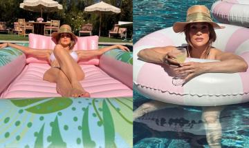 Jennifer Lopez stuns in white bikini as she celebrates Memorial Day with her kids