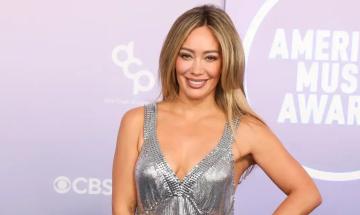 Hilary Duff stuns in silver gown at 2026 American Music Awards after 21-year absence