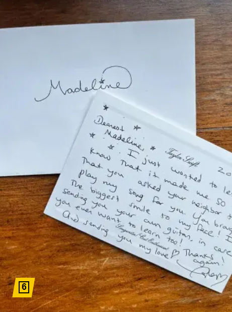 Taylor Swift melts hearts with surprise gift for young fan