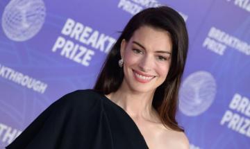 Anne Hathaway reveals she was legally blind in her left eye for a decade due to cataracts