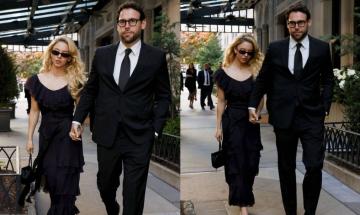 Sydney Sweeney and Scooter Braun seen leaving Manhattan gala hand in hand