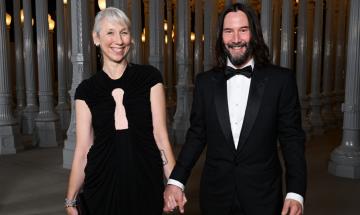 Keanu Reeves gushes over partner Alexandra Grant at 2026 MOCA gala