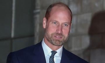 Prince William breaks royal protocol to greet a fan in South London