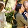 The Duke and Duchess of Sussex share private glimpses of their daughter's special day