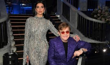 Elton John reportedly serenades Dua Lipa and Callum Turner at Italian wedding celebration