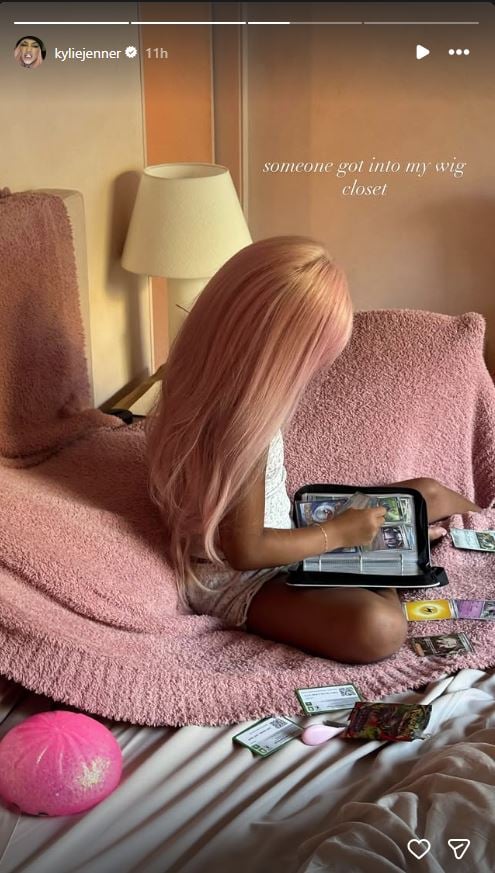 Credit: Kylie Jenner/Instagram Stories