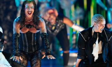 Luke Evans shocks the Tony Awards audience with a skimpy stage outfit