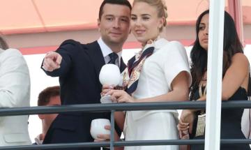 Princess Maria Carolina and Jordan Bardella go public at the Monaco Grand Prix