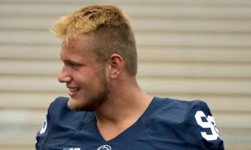 Former Penn State player Kyle Vasey hospitalised after driver kills his fiancée