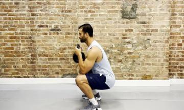 PT recommends goblet squat as best exercise for muscle growth, healthy ageing
