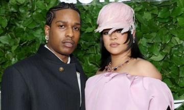 A$AP Rocky calls himself Rihanna's 'No. 1 groupie' at New York newsstand