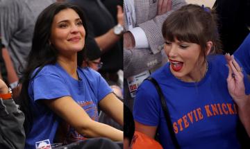 Taylor Swift greets Kylie Jenner as Knicks complete record NBA Finals rally