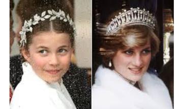 Princess Charlotte mirrors late Princess Diana in striking Trooping the Colour photos