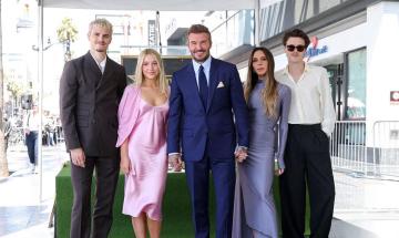 Harper Beckham visits Brooklyn Beckham’s home but leaves without seeing him