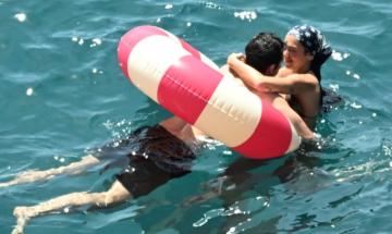 Dua Lipa wears gold bikini on honeymoon with husband